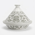 P-B 32 Selene Botanical Motif Ceramic Tagine – 32 cm