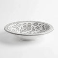 P-B 33 Selene Botanical Motif Footed Serving Platter – 33 cm