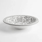 P-B 33 Selene Botanical Motif Footed Serving Platter – 33 cm