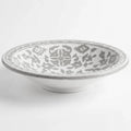 P-B 42 Selene Botanical Motif Footed Serving Platter – 42 cm
