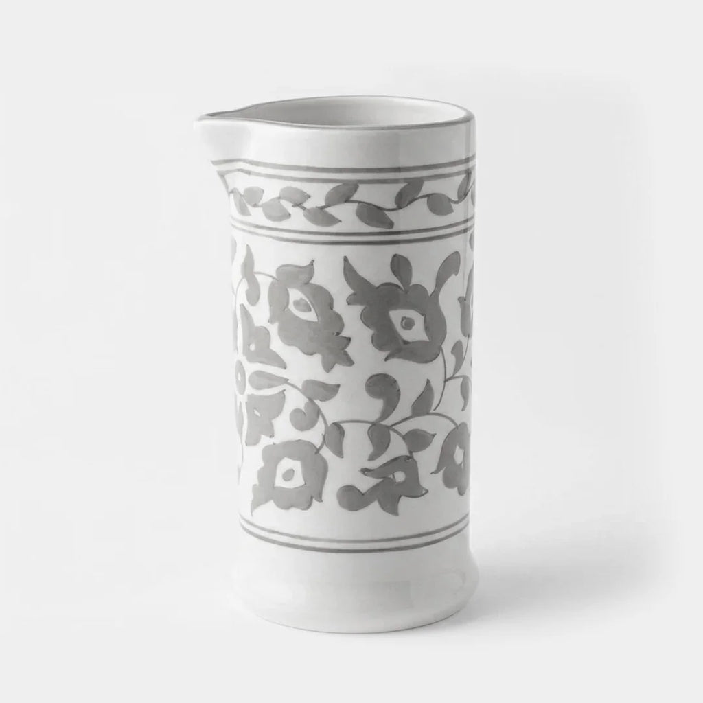 P-B 22 Selene Botanical Motif Ceramic Carafe – 20 cm