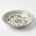 P-B 23 Selene Botanical Motif Ceramic Soup Plate – 23 cm