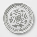 P-B 26 Selene Botanical Motif Ceramic Dinner Plate – 26 cm