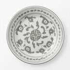 P-B 28 Selene Botanical Motif Round Serving Plate – 28 cm