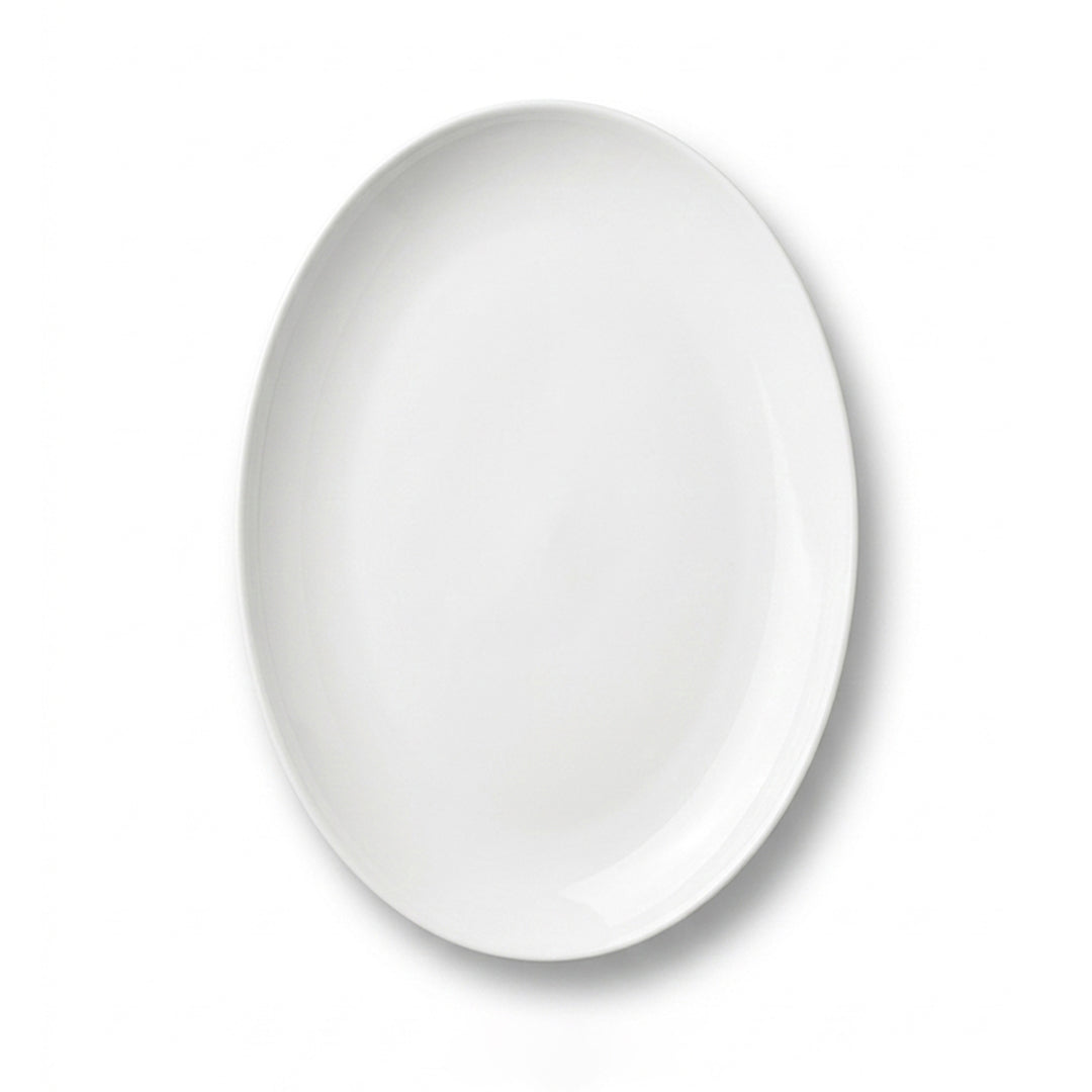 A8032 –  Horeca Oval Plate White 16"