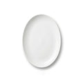 A8029 – Horeca Oval Plate White 10"
