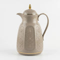 RS-132-13-A32 Rose Arabic Pattern Thermal Flask Beige & Gold 1.3L