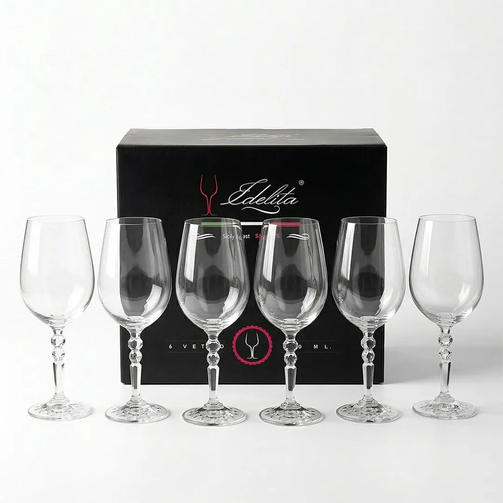 S61BD75 Edelita Glass Goblet 1 Piece