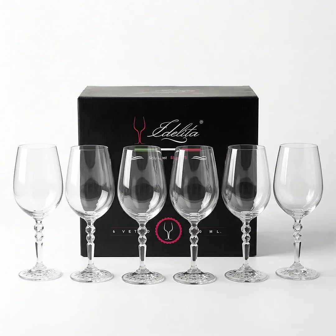 S61BD75 Edelita Glass Goblet 1 Piece