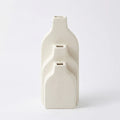 SD695 Ceramic Multi-Layer Vase Ivory 26 cm