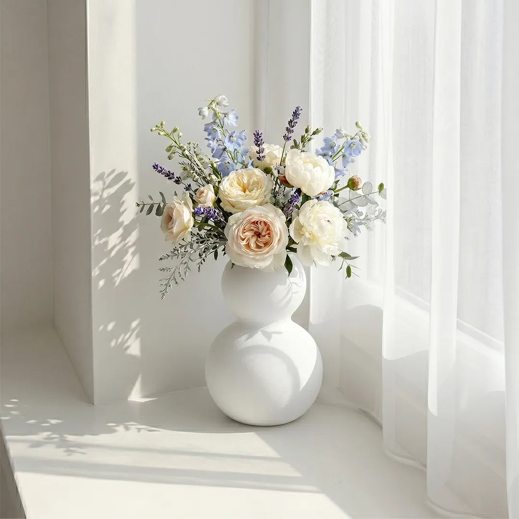 SD700 Flower Vase White 17cm