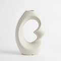 SD767 Ceramic Flower Vase Abstract Hollow Decorative Vase 25 cm