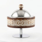 SM-4810 Wooden Serving Pot with Stand 22 x 26 cm