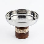 SM-4812 Serving Platter with Wooden Base 21 cm