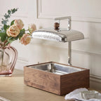 SM-4816 Rectangular Wooden Chafing Dish with Lid 40x24x48cm