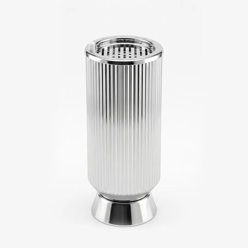 SM-4820 Mabkhara Silver Finish 10 x 24 cm