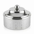 SM-4830 Candy Pot with Lid Silver Finish 15 x 7 cm