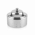 SM-4831 Candy Pot with Lid Silver Finish 10 x 4.5 cm