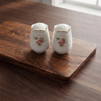 SR-001 Classic Garden Salt & Pepper Shaker Set with Gold Rim – 40ml