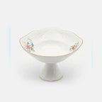 SR-013 Classic Garden Square Footed Bowl – 6.25"