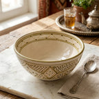 P-B 25 cm Decorative Ceramic Serving Bowl
