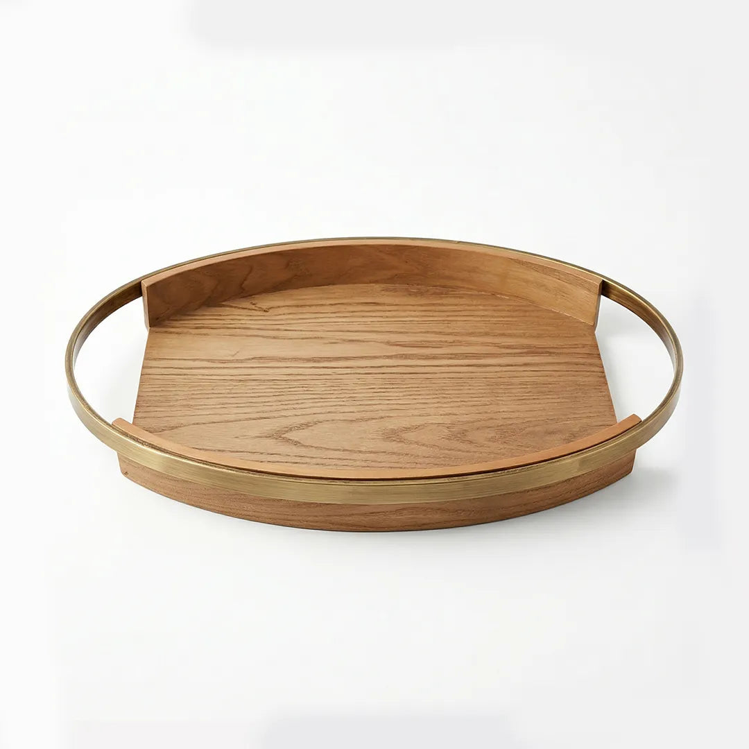 T25B0220 Luhpar Wooden Tray 30 cm