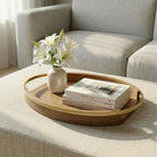 T25B0220 Luhpar Wooden Tray 36 cm
