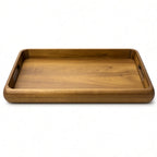 T26B6025-XBY Luhpar Rectangular Wooden Serving Tray – Small (40 × 26 cm) & Large (46 × 30 cm)