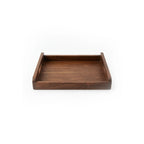 T26B6056 Luhpar Nested Wooden Serving Tray Set with Cutout Handles [43 × 28 cm]