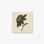 Artisanal Botanical Flower Coasters – Set of 6, 10 × 10 cm