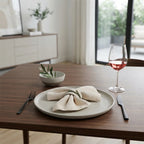 Artisanal Olive Leaf Napkin Rings – Set of 6, 5 cm