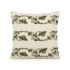 TR CUS 001 Artisanal Floral Vine Embroidered Cushion Cover – 43 × 43 cm
