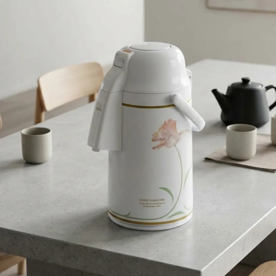 VRKE-30N-FH Zojirushi Air Pot Beverage Dispenser Ballerina Flower – 3.0 L
