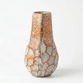 VT25A2512 Paper Mache Vase Textured Rustic Finish 30 cm