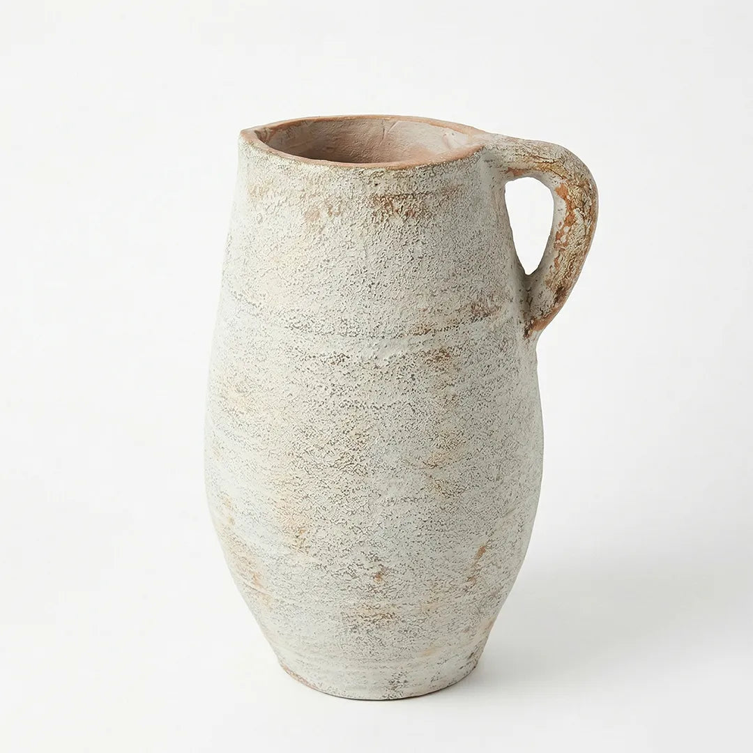 VT25A2563 Paper Mache Vase Rustic Pitcher Style 31 cm
