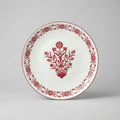 EM-005 Round Dish 31 cm Burgundy Rim