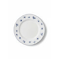 AB-008 Dinner Plate 10.5" Blue Rim