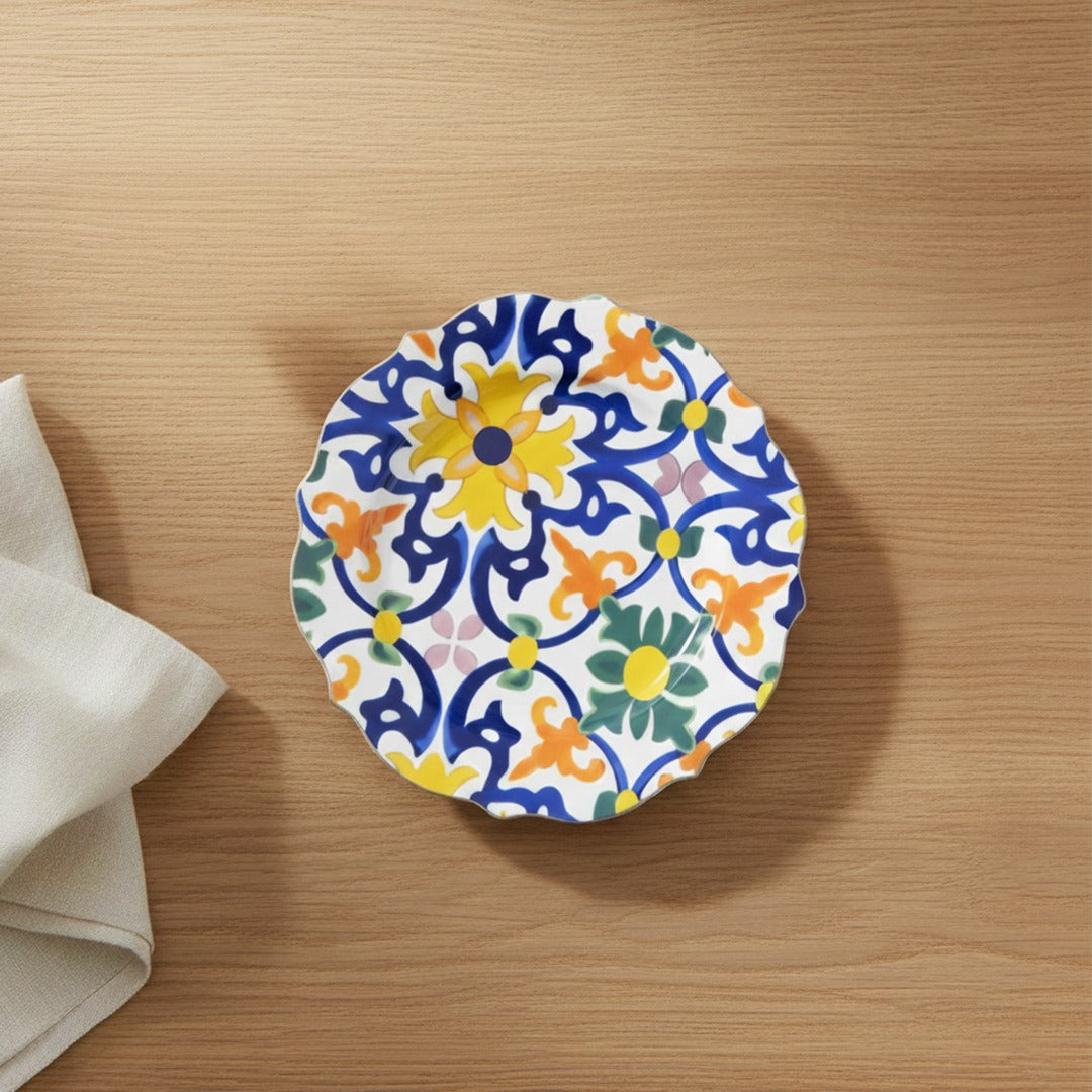 D24130D 8" Flat Shape Dessert Plate