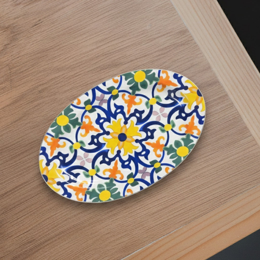 D24130D 14" Oval Plate