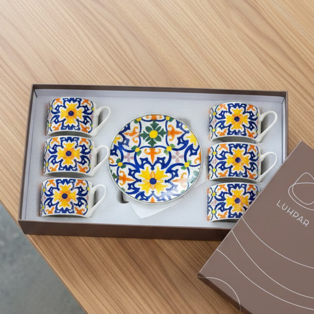 D24130D 200 ml Tea Cup & Saucer Set