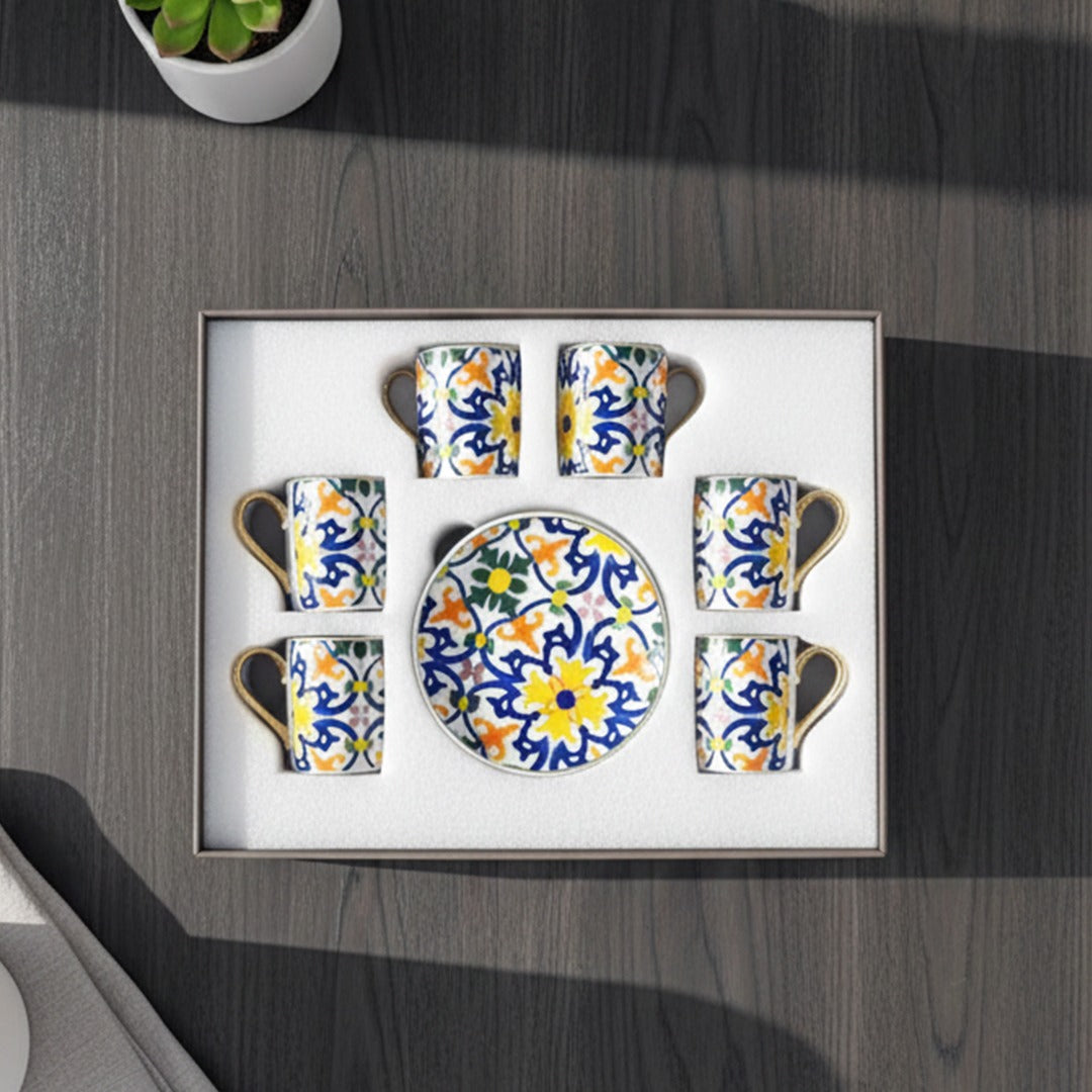 D24130D 100 ml Coffee Cup & Saucer Set