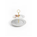 D25059 Two Tier Cake Stand 7.5" + 10.5