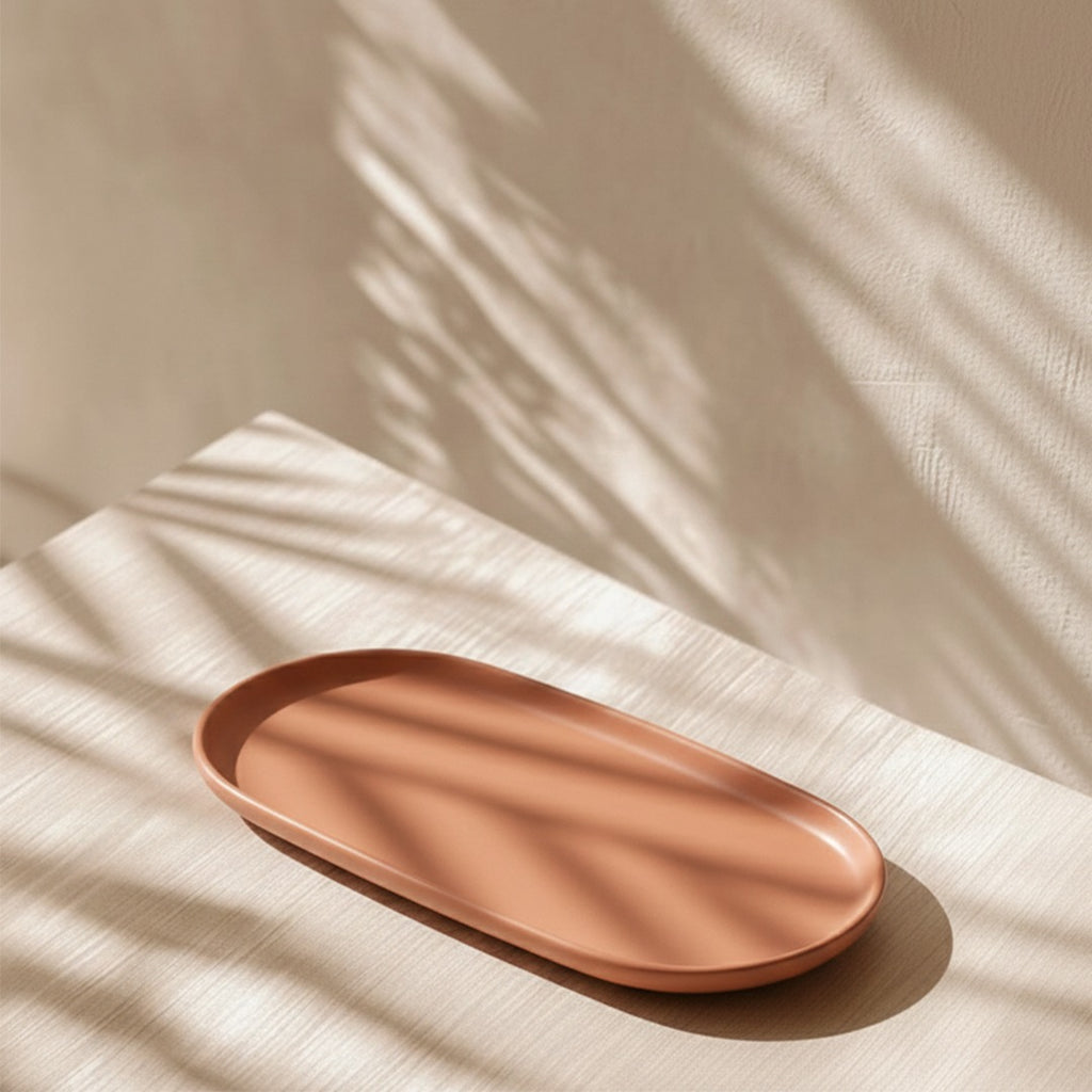 346G-002A 36.4 × 19.4 cm Oval Plate