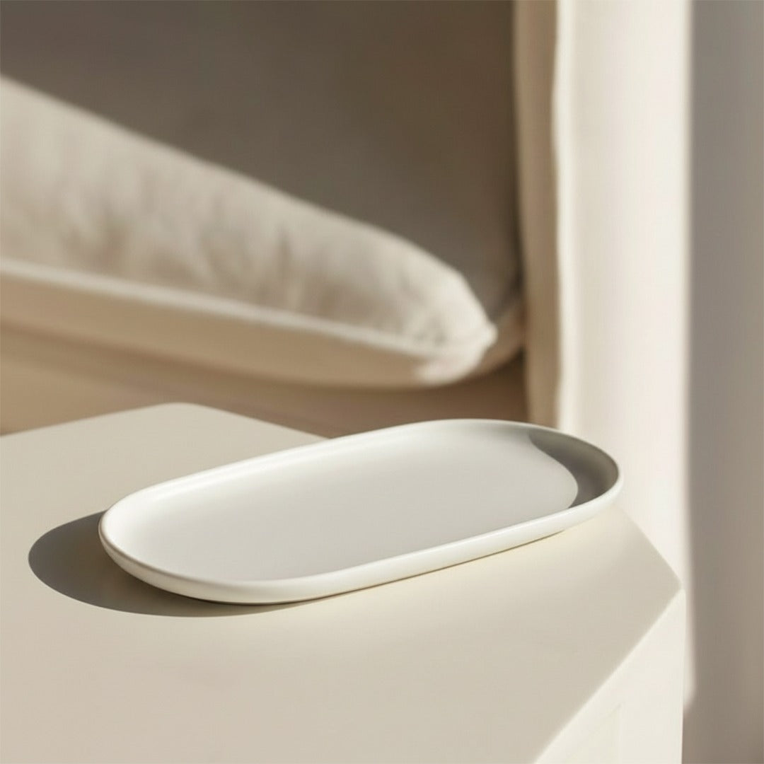 346G-002E 36.4 × 19.4 cm Oval Plate