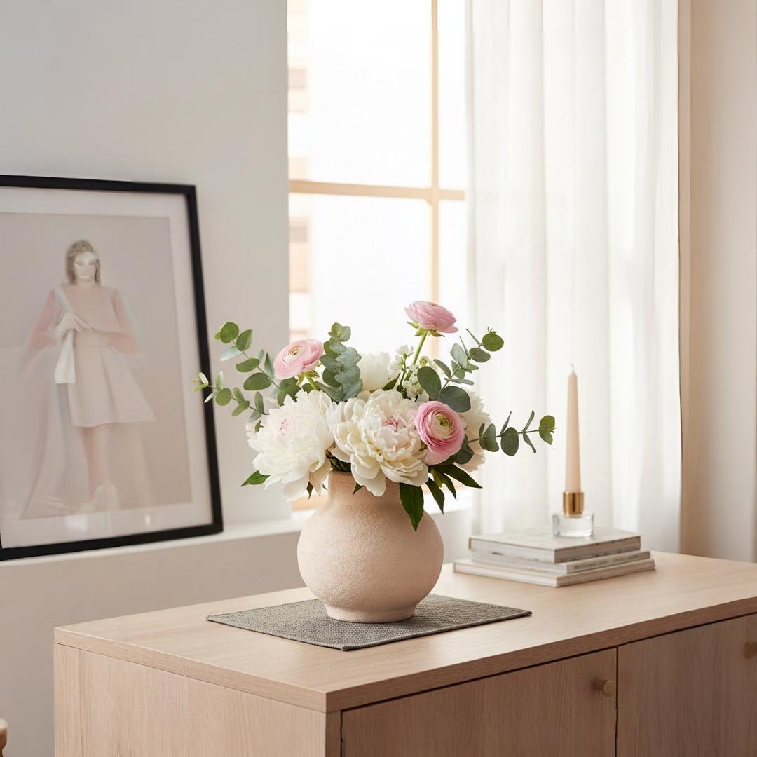 21058C-LR Flower Vase – S 12x20cm