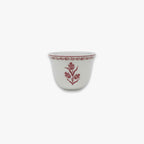 EM-010 Cawa Cup Set of 12 Burgundy Rim