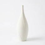XXT24 Ceramic Flower Vase Tall Minimal Sculptural Decorative Vase 32 cm