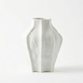 XXT55 Ceramic Flower Vase Modern Textured Decorative Vase 24 cm