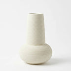 XXT88 Ceramic Vase Ivory Textured 26 cm