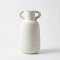 XXT90 Ceramic Handle Vase Ivory 26 cm